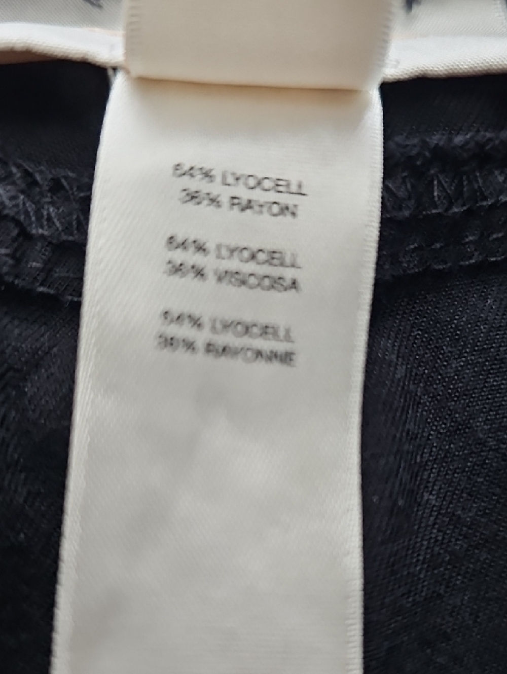 Chico's Black Zip-Pocket Trousers - Picture 6 of 6